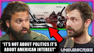 Brandon Herrera amp Task And Purpose Debate The Russia Ukraine War  Unsubscribe Podcast Clips [upl. by Yeldoow]