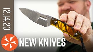 New Knives for the Week of December 14th 2023 Just In at KnifeCentercom [upl. by Aimee875]