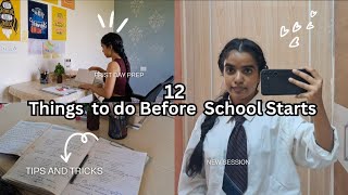 12 Things to do Before You go back to schoolFirst day prep Many more [upl. by Yticilef]