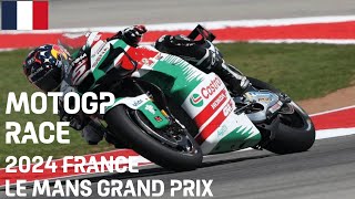 🏍️ MOTOGP RACE Highlights  France 2024  Circuit of Le mans Bagnaia Martín  franceGP 🏁 [upl. by Netsirhk]