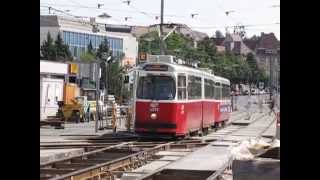 Straßenbahn Wien Trams in Vienna [upl. by Frankhouse]