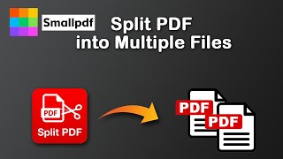 How to split a PDF into multiple files in smallpdf for free [upl. by Alpers]