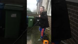 Powerwashing with Tourettes [upl. by Aihseket205]