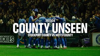 County Unseen  Stockport County Vs Notts County  221223 [upl. by Felicity]