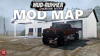 SpinTires MudRunner AMERICAN WILDS Lets Play Part 2 Grizzly Creek FULLY EXPLORED [upl. by Eycats724]