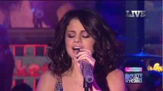 Selena Gomez  Hit The Lights  Love You Like A Love Song MTV NYE 2011 [upl. by Merow117]