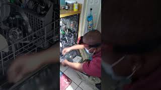 Whirlpool MDB4949SDZ0 Maytag dishwasher repair  How to replace main control board W10838694 [upl. by Kimitri]