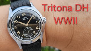 WW2 Military Watches  Tritona cal FHF150 For German Land Forces  Deutsche Heer [upl. by Gwyneth]