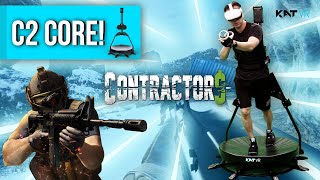 NEW KAT Walk C 2 Core VR Treadmill  Immersive Contractors VR Gameplay [upl. by Aizan562]