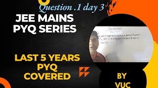 jee mains pyq series by vivek sir last5yearspyq physics jeemainspyq byviveksir kinetictheory [upl. by Melvena933]