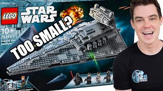 NEW LEGO Star Wars SUMMER 2024 IMPERIAL STAR DESTROYER Is it TOO SMALL [upl. by Ever]