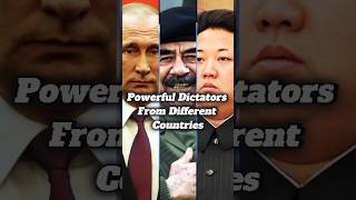 Powerful Dictators From different Countries 360º view shorts history war [upl. by Liagiba]