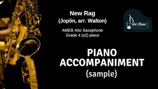 New Rag Joplin arr Walton  Piano Accompaniment sample [upl. by Corene]