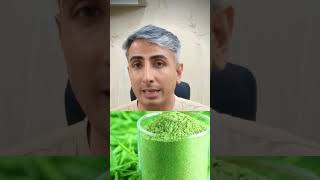 Wheatgrass powder for glowing skin I Dr Manoj Das drmanojdas reducehairfall beauty vitaminserum [upl. by Ohare]