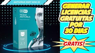 COMO ACTIVAR LICENCIAS ESET NOD 32 ANTIVIRUS 2024 GRATIS POR 30 DIAS [upl. by Dincolo589]