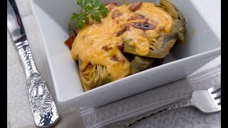 Receta de alcachofas con chorizo y bechamel  Karlos Arguiñano [upl. by Ahsinoj]