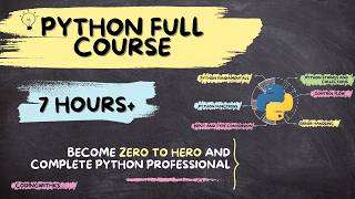 Python Complete Course for Beginners to Advanced  Full Python Course  Zero to Hero in One Video [upl. by Neela299]