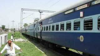 2621 Tamil Nadu Express crossing TVC Rajdhani [upl. by Yhtorod478]