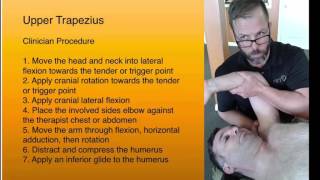 Upper Trapezius PRT Technique [upl. by Eiroc]