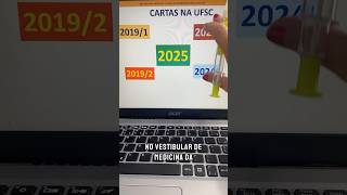 REDAÇÃO UFSC vestibular faculdadedemedicina medicina ufsc vestibulandomedicina [upl. by Gnanmos]