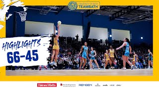 Surrey Storm 66 Team Bath 45  Netball Super League 2023 [upl. by Hillinck874]