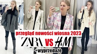 WIOSENNE NOWOŚCI 2023 I WYPRZEDAŻE ZARA I HampM PRZEGLĄD I MIERZYMY [upl. by Pietro505]