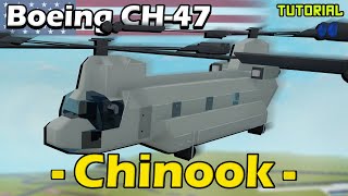 CH47 Chinook  Plane Crazy  Tutorial [upl. by Pincus]