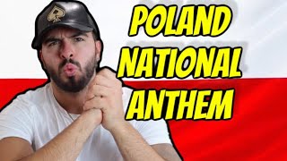 🇵🇱 HONEST Opinion On The National Anthem Of Poland  Jeszcze Polska Nie Zginęła British REACTION [upl. by Arbba504]