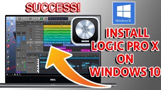 How to Run Logic Pro X on Windows 10  Installation Guide [upl. by Olyhs]