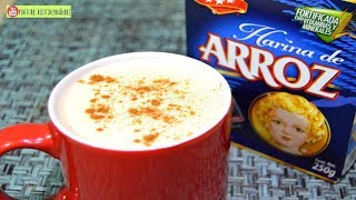 ATOLE DE ARROZ DELICIOSO Y FACIL RECETA MEXICANA ROSVI HERNANDEZ [upl. by Cherise]