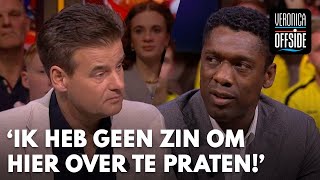 Clarence Seedorf tegen Wilfred Ik heb helemaal geen zin om hier over te praten [upl. by Hernardo]