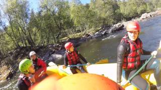 Rafting  Zipline  Oppdal Norway [upl. by Flam]