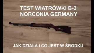 Test quotwiatrówkiquot B3 quotNorconia Germanyquot a właściwie wyrobu wiatrówkopodobnego [upl. by Ocisnarf]