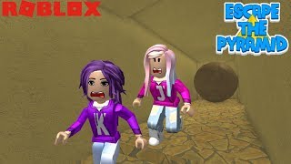 Roblox Escape the Pyramid Obby ⚱️  CRUSHED BY A GIANT BOULDER [upl. by Zebulen]