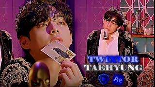 TAEHYUNG 4K TWIXTOR AE SHARPEN AND COLOURING [upl. by Rodavlas829]