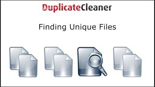 Find unique files with Duplicate Cleaner Comparing drives [upl. by Nosnor578]