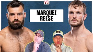 UFC Louisville Julian Marquez vs Zach Reese Prediction Bets amp DraftKings [upl. by Arten13]