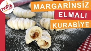 Margarinsiz Yumuşacık Elmalı Kurabiye Tarifi  Kurabiye Tarifleri  Nefis Yemek Tarifleri [upl. by Stringer721]