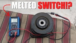 How to Test a PTO Clutch for Resistance [upl. by Eyllib]