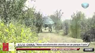 quotNAVE EXTRATERRESTREquot ATERRIZA EN CHINA 4 ENERO 2013 EXPLICACIÓN [upl. by Alemahs]