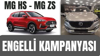 MGnin Tüm Suv Otomobillerinde Müthiş Engelli Kampanyası  Bayi İncelemesi  HS  ZS  MG 4 [upl. by Booth511]