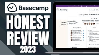 Basecamp Review 2023 Pricing Features Pros amp Cons [upl. by Chloe]