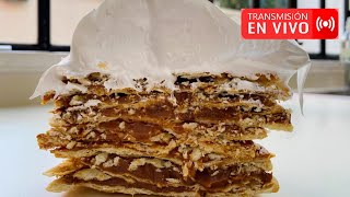 Torta Rogel súper fácil con merengue italiano  CLASE DE COCINA EN VIVO [upl. by Nnuahs849]