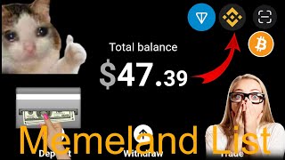 memeland airdrop withdrawal  memeland airdrop claim [upl. by Sower]