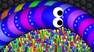 Slitherio AI 169000 Score Epic Slitherio Best Gameplay 45 [upl. by Naujit]