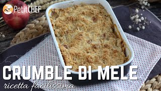 Crumble di mele facilissimo  Tutorial cucina [upl. by Fagin]