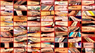 Top 70 Name Tattoo Designs On Hand। Popular Name Tattoo Designs। Tattoo Designs [upl. by Ativla]