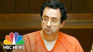 Reactions To The Sentencing Of Larry Nassar  NBC News [upl. by Mandel644]