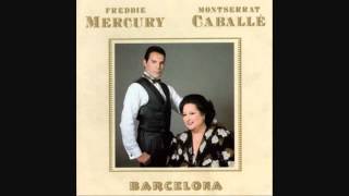 Freddie Mercury and Montserrat Caballe  Guide Me Home  Barcelona  LYRICS 1988 HQ [upl. by Ahscrop989]