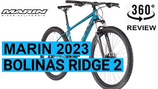 Marin Bikes  2023 Bolinas Ridge 2 Top MTB 29er [upl. by Clayson]